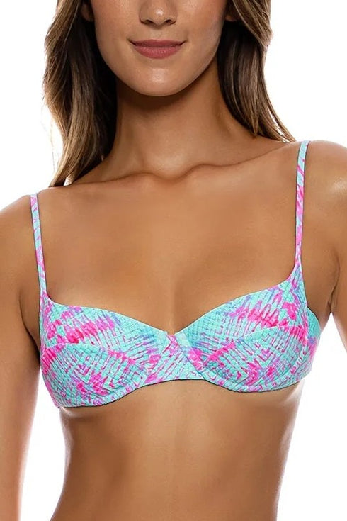 Luli Fama Shock Waves Minimal Balconette Top