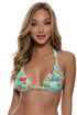 Luli Fama Il Mare Triangle Halter Top