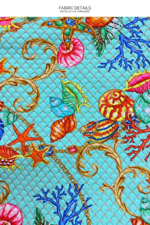 Luli Fama Il Mare Seamless Reversible Full Tie Side Bottom