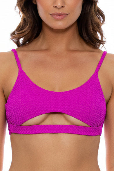 Luli Fama Capri Open Front Bralette