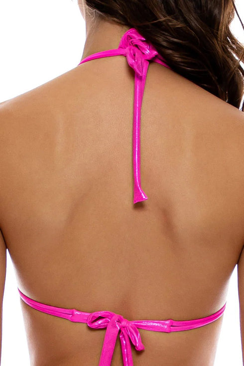 Luli Fama Bella Triangle Halter Top