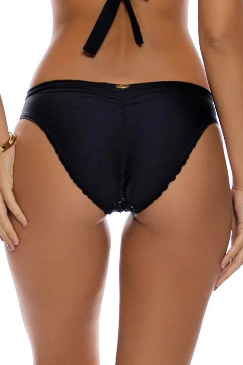 Luli Fama Chasing Stars Sequins Full Ruched Back Bottom