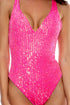 Luli Fama Chasing Stars Sequins One Piece