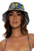 Luli Fama Moondust Wide Brim Bucket Hat
