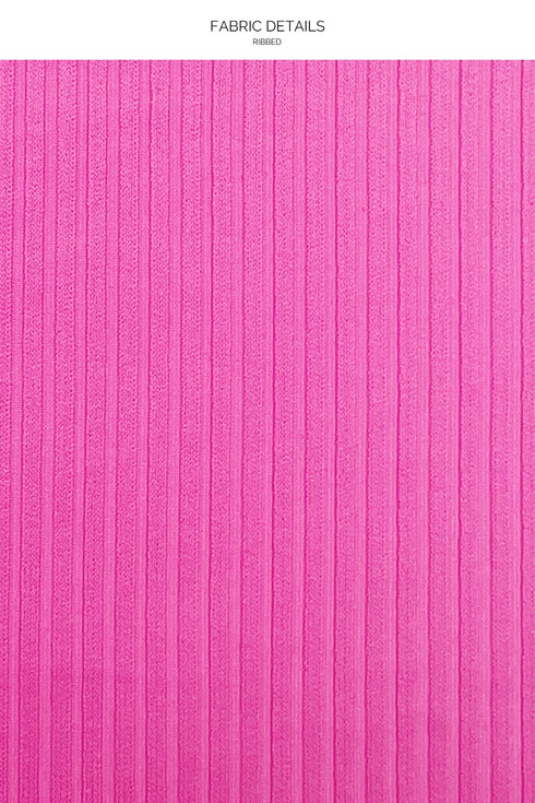 Luli Fama Luli Adore Wavy Luxe Stitch High Leg Brazilian Bottom