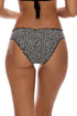 Luli Fama Luli Cheetah SEAMLESS FULL RUCHED BACK BOTTOM
