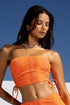 Luli Fama Olas Drawstring Tube Top