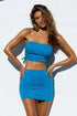 Luli Fama Olas Drawstring Tube Top