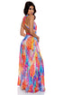 Luli Fama Dancing Queen Convertible Maxi Dress