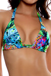 Luli Fama Luli'S Selva Triangle Halter Top