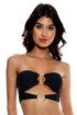 Luli Fama Jetset Luli Double Loop Bandeau Crop Top