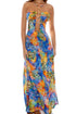Luli Fama Isla Salvaje Halter Ring Long Dress