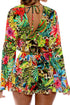 Luli Fama Lush Horizons Bell Sleeve Romper