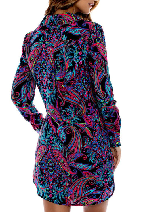 Luli Fama Que Linda Blouse Dress