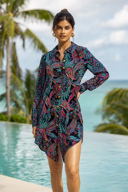 Luli Fama Que Linda Blouse Dress