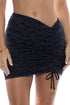 Luli Fama Vibras Scrunch Up Mini Skirt