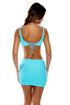 Luli Fama Vibras Scrunch Up Mini Skirt