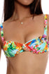 Luli Fama Birds Of Paradise Wide Strap Balconette Top