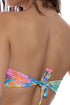Luli Fama Deco Gardens Keyhole Rings Bandeau Top