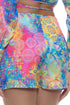 Luli Fama Deco Gardens Skort