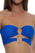 Luli Fama Brilla Double Loop Bandeau Crop Top