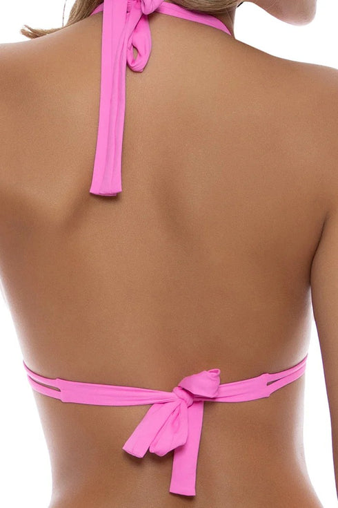 Luli Fama Brilla Triangle Halter Top