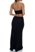 Luli Fama Brilla Double Loop Bandeau Long Dress