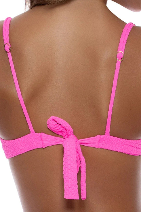 Luli Fama Wavy Baby Wide Strap Balconette Top