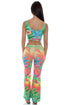 Luli Fama Palm Breeze Flared Pants