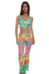 Luli Fama Palm Breeze Flared Pants