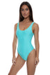 Luli Fama Forever Luli Wavy Luxe Stitch Tank One Piece