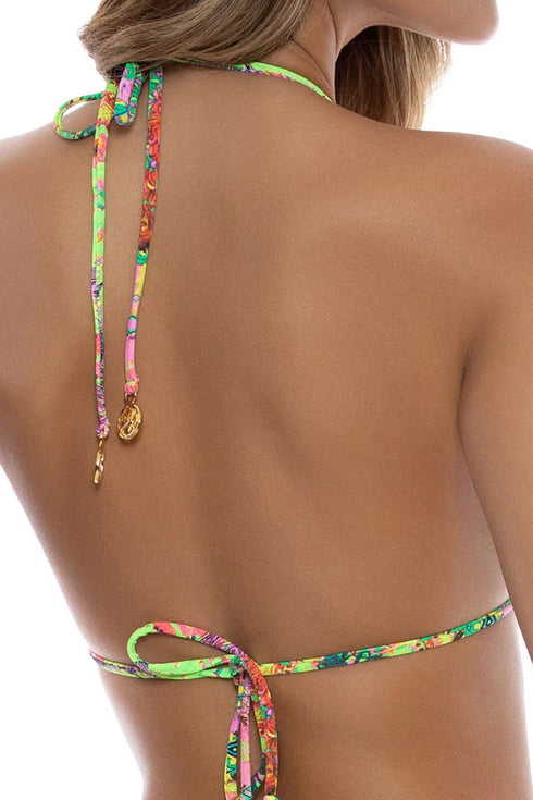 Luli Fama Vice City Seamless Reversible Triangle Top