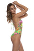 Luli Fama Vice City Spaguetti Strap Cut Out One Piece