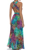 Luli Fama Miami Mystique Convertible Maxi Dress