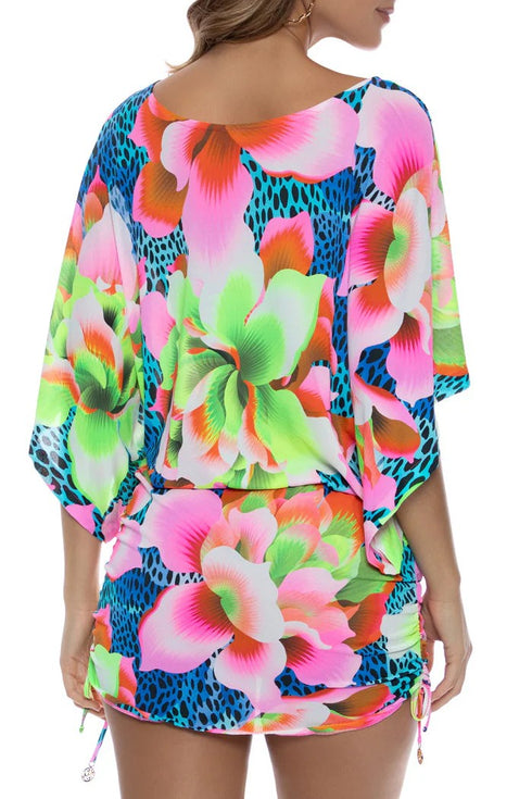 Luli Fama Tropical Illusions South Beach Dress