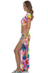 Luli Fama Tropical Illusions Crop Top