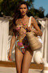 Luli Fama Miami Daydream Double Loop Bandeau One Piece