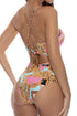Luli Fama Miami Daydream Double Loop Bandeau One Piece