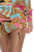 Luli Fama Miami Daydream Scrunch Up Mini Skirt