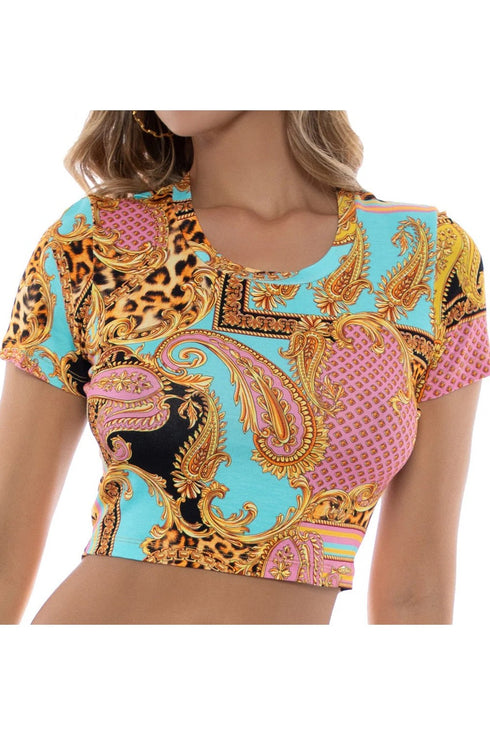 Luli Fama Miami Daydream Crop Top