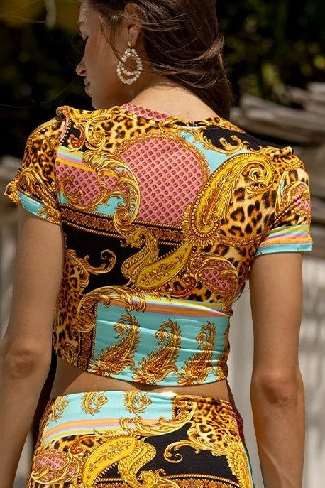 Luli Fama Miami Daydream Crop Top