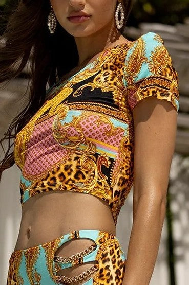 Luli Fama Miami Daydream Crop Top