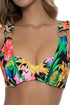 Luli Fama Love By The Sun Wide Strap Ring Underwire Top
