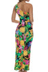 Luli Fama Love By The Sun Asymmetrical Cut Out Maxi Dress