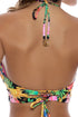 Luli Fama Love By The Sun Ring Halter Peek A Boo Top