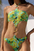 Luli Fama Palm Island Handkerchief Multi Ring Monokini