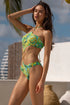 Luli Fama Palm Island Handkerchief Multi Ring Monokini