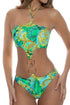 Luli Fama Palm Island Handkerchief Multi Ring Monokini