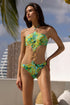 Luli Fama Palm Island Handkerchief Multi Ring Monokini