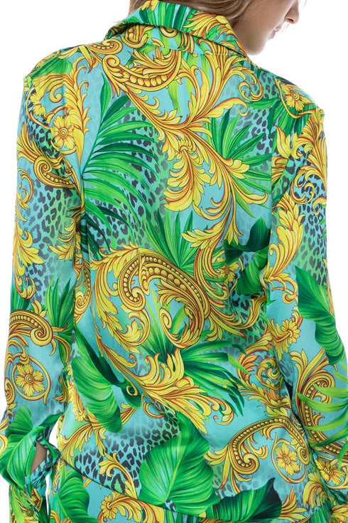 Luli Fama Palm Island Blouse